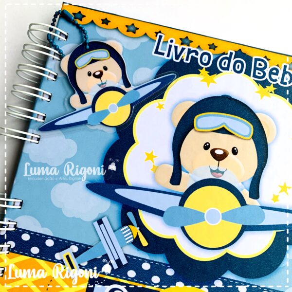 Livro do Bebê Urso Aviador - Imagem 2