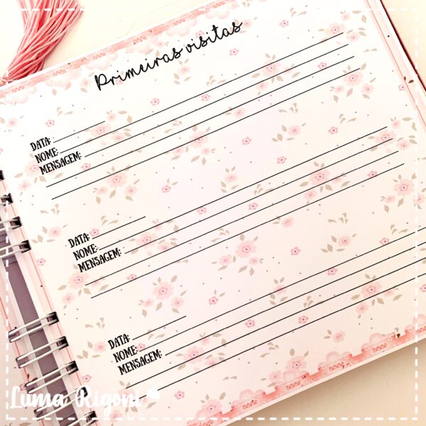 Livro do Bebê Floral - Imagem 4