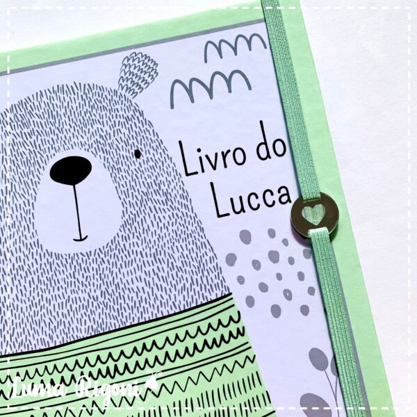 Livro do Bebê Urso Minimalista - Imagem 3