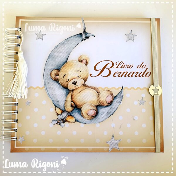 Livro do Bebê Urso Bege