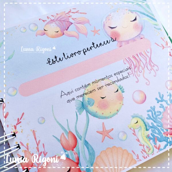 Livro do Bebê Fundo do Mar - Imagem 4