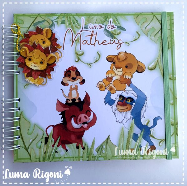 Livro do Bebê Rei Leão