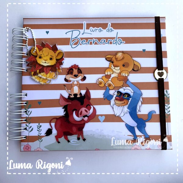 Livro do Bebê Rei Leão