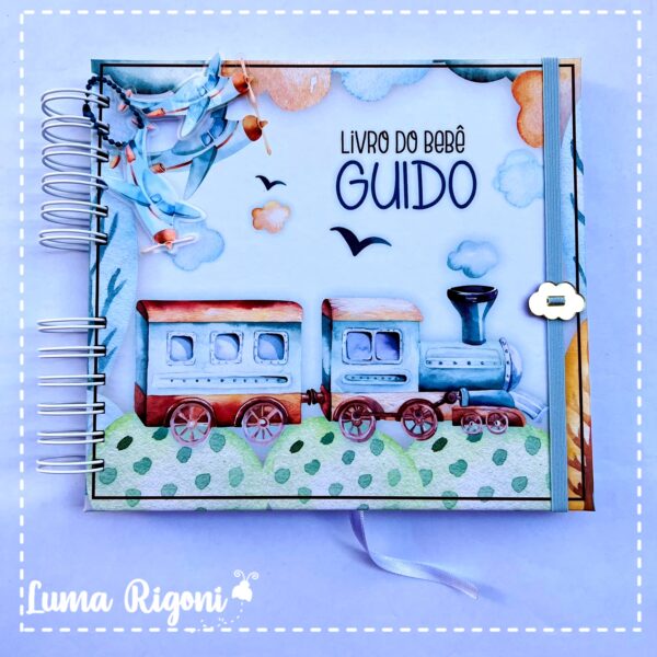 Livro do Bebê Brinquedos Vintage