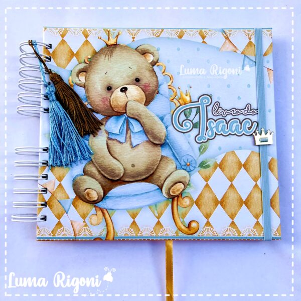 Livro do Bebê Urso Príncipe