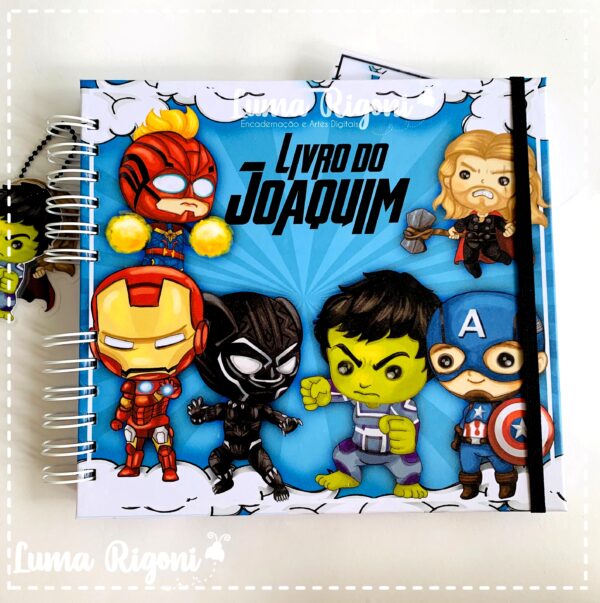 Livro do Bebê Heróis