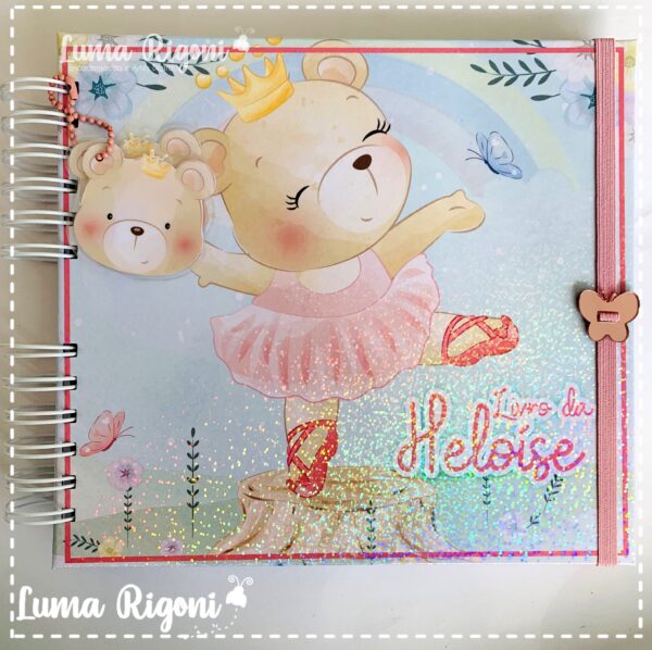 Livro do Bebê Ursa Bailarina