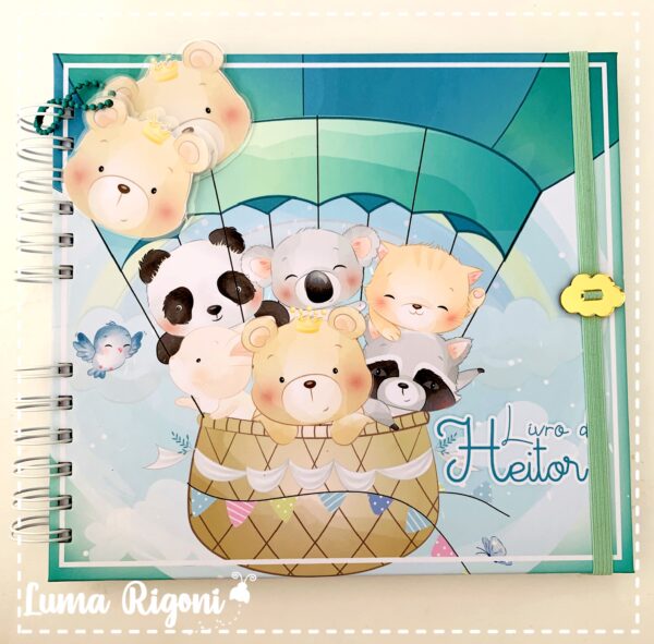 Livro do Bebê Animais Baloeiros