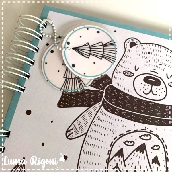 Livro do Bebê Urso Minimalista - Imagem 2