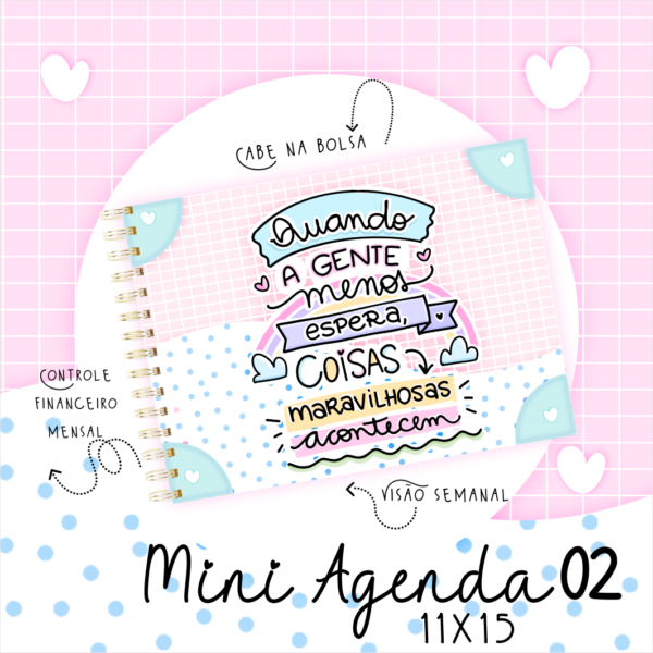 Agendas A6 Coleção Candy - Image 2