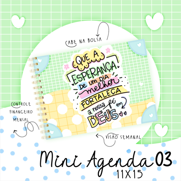 Agendas A6 Coleção Candy - Image 3