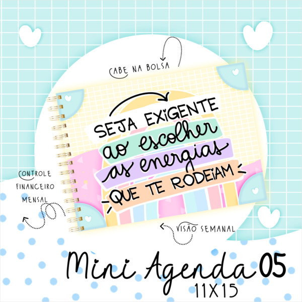 Agendas A6 Coleção Candy - Image 5