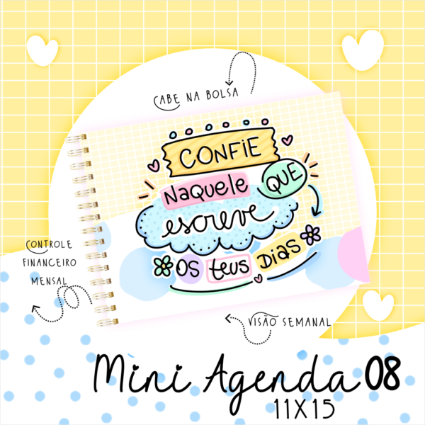 Agendas A6 Coleção Candy - Image 8