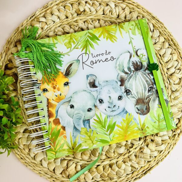 Livro do Bebê Safari