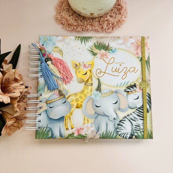 Livro do Bebê Safari