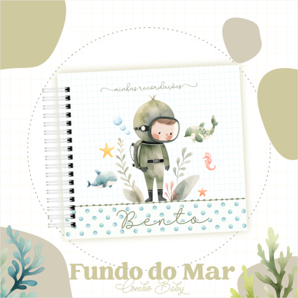 Livro do Bebê Fundo do Mar