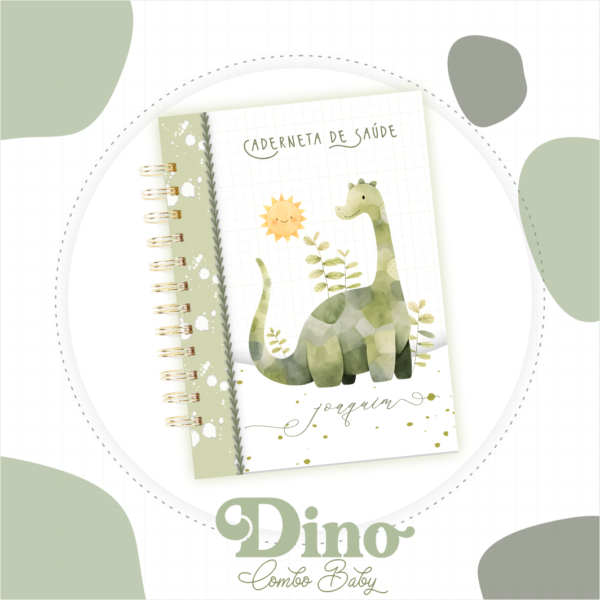 Caderneta de Vacina Dinossauro