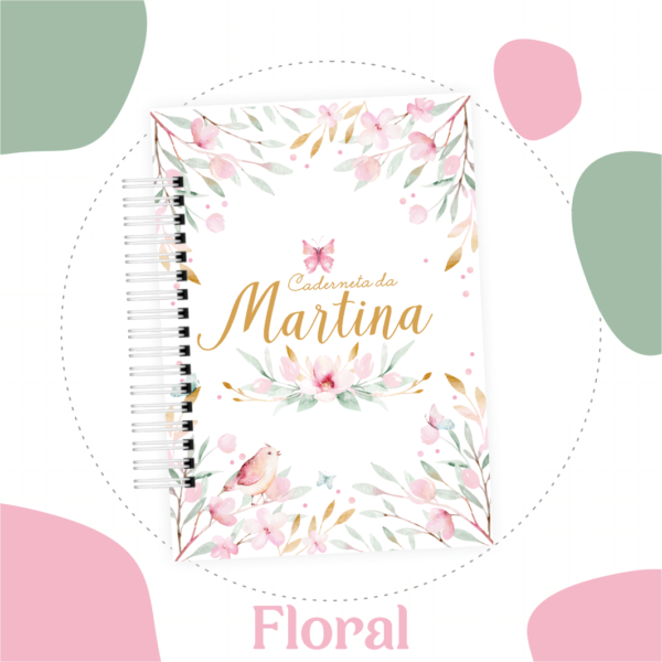 Caderneta de Vacina Floral