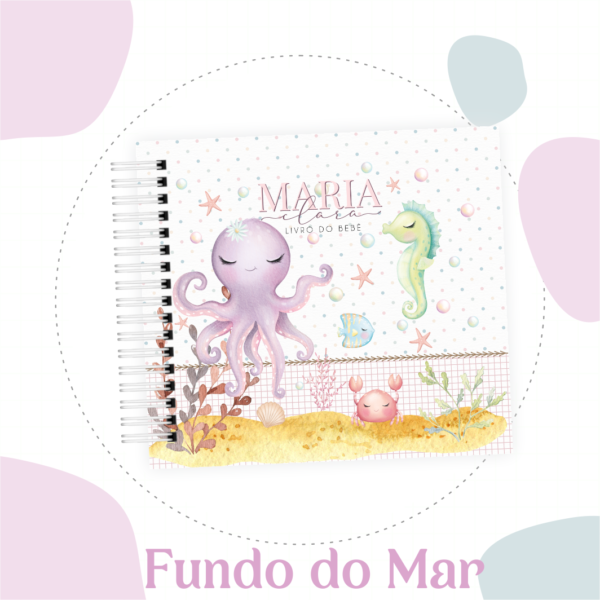 Livro do Bebê Fundo do Mar