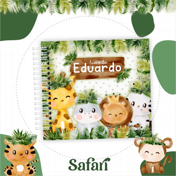 Livro do Bebê Safari