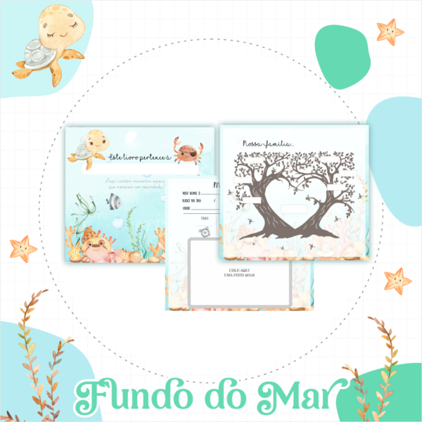 Livro do Bebê Fundo do Mar - Image 2