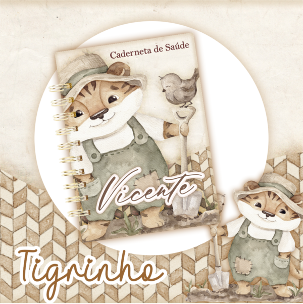 Caderneta de Vacina Tigrinho