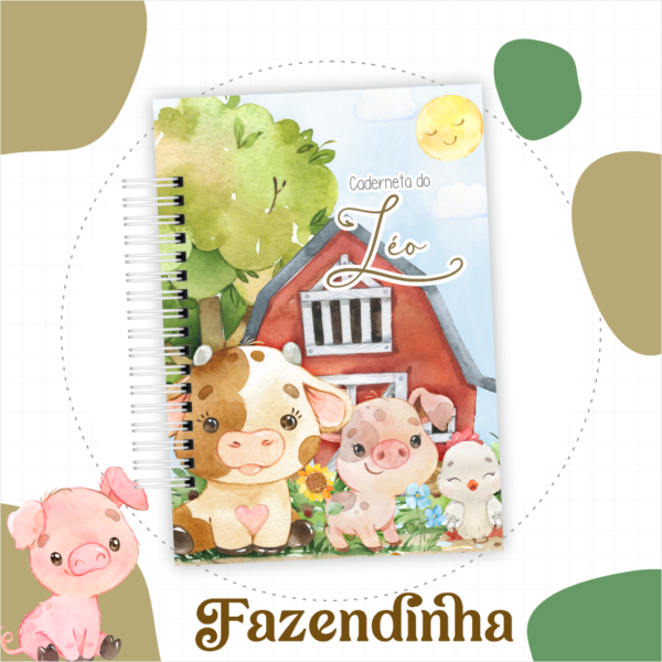 Caderneta de Vacina Fazendinha