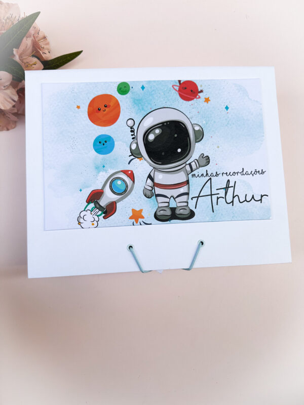 Combo Caixa + Livro do Bebê + Caderneta Astronauta - Imagem 3