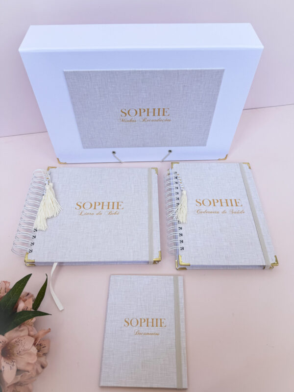 Combo Maternidade Afetiva Memórias - Linho Sophie - Imagem 4