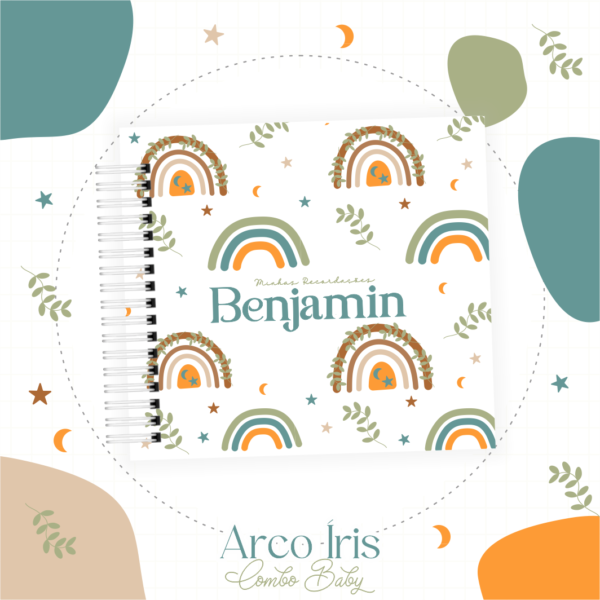 Livro do Bebê Arco Íris