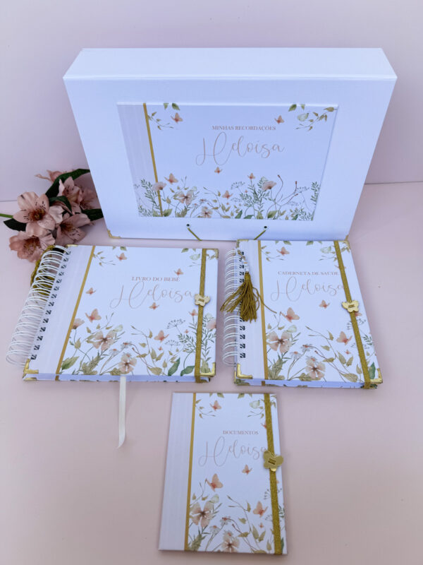 Combo Maternidade Afetiva Memórias - Floral Rose - Imagem 3
