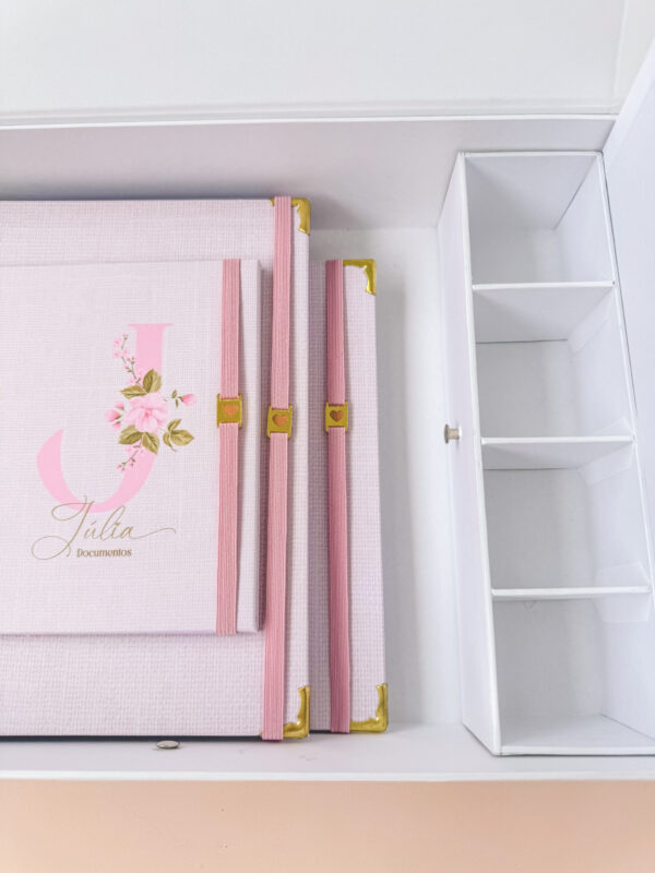 Combo Maternidade Afetiva Memórias - Linho Floral Júlia - Imagem 3