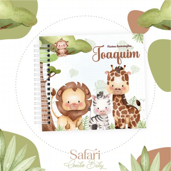 Livro do Bebê Safari