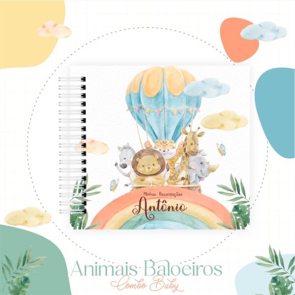 Livro do Bebê Animais Baloeiros