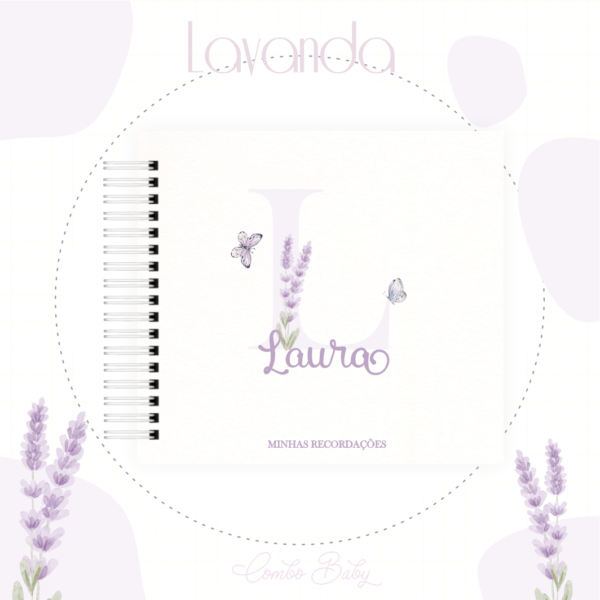 Livro do Bebê Lavanda
