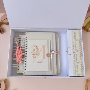 Combo Maternidade Afetiva – Floral com Letra Rosê