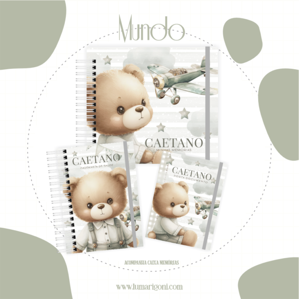 Combo Maternidade Afetiva – Urso Cae