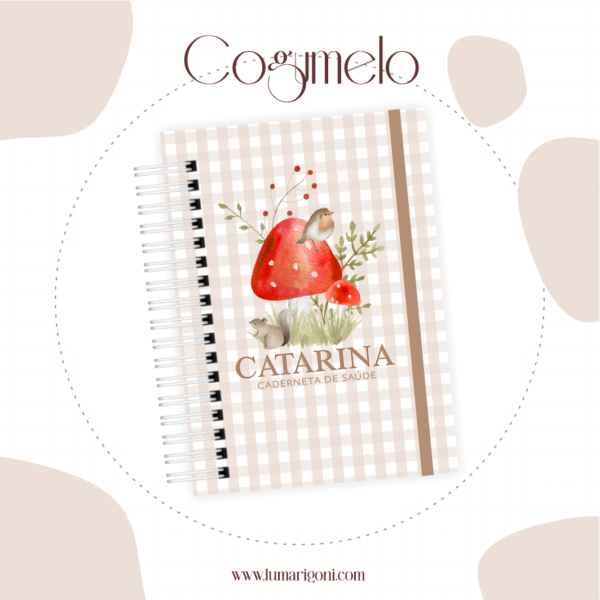 Caderneta de Vacina - Cogumelo