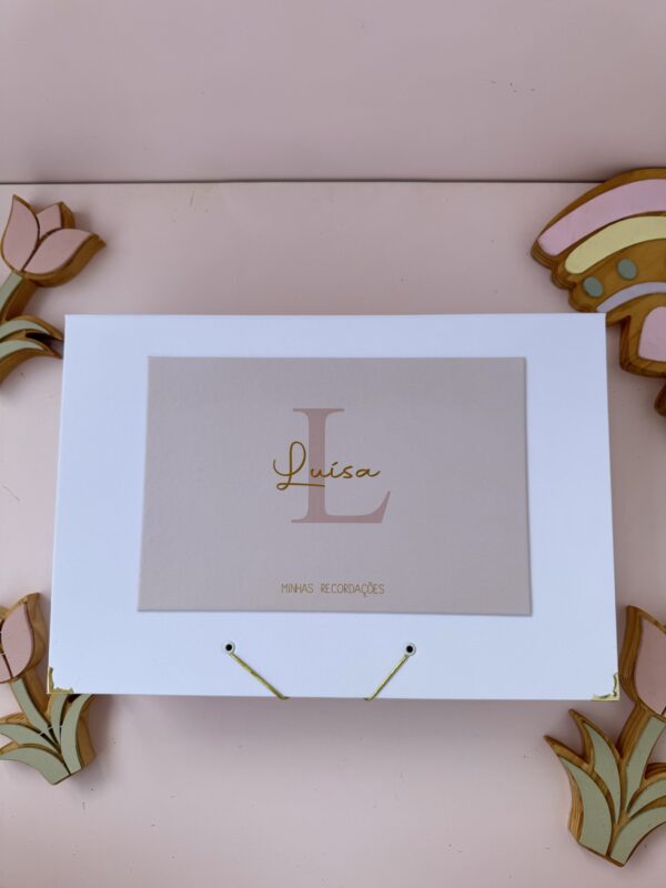 Combo Maternidade Afetiva - Rose com Dourado - Imagem 5