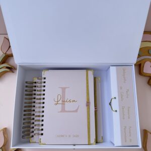 Combo Maternidade Afetiva - Rose com Dourado