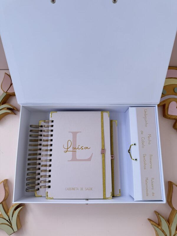 Combo Maternidade Afetiva - Rose com Dourado