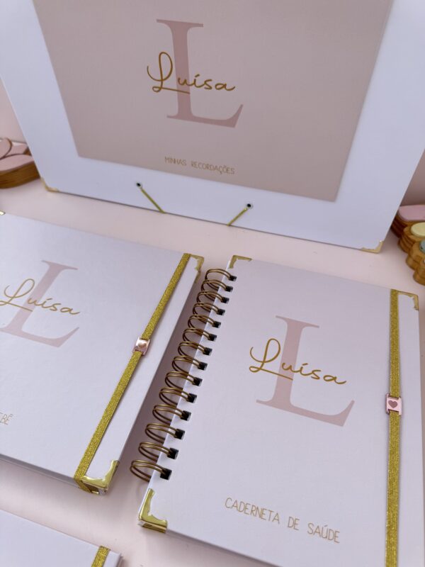 Combo Maternidade Afetiva - Rose com Dourado - Imagem 4