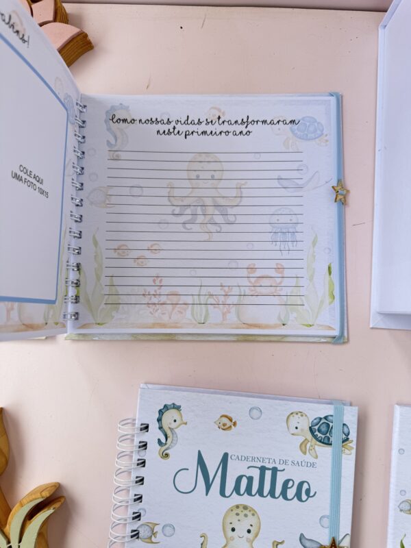Combo Maternidade Afetiva - Fundo do Mar Matteo - Imagem 7