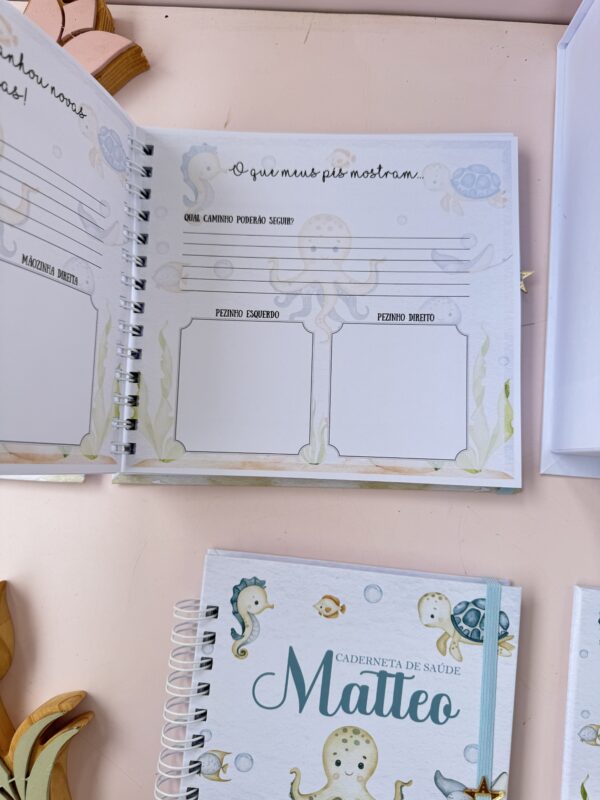 Combo Maternidade Afetiva - Fundo do Mar Matteo - Imagem 9