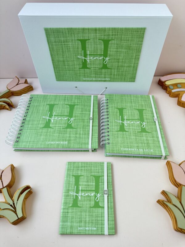 Combo Maternidade Afetiva - Linho Verde Henry - Imagem 3
