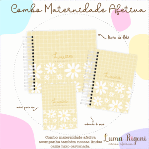 Combo Maternidade Afetiva - Margarida Amarela