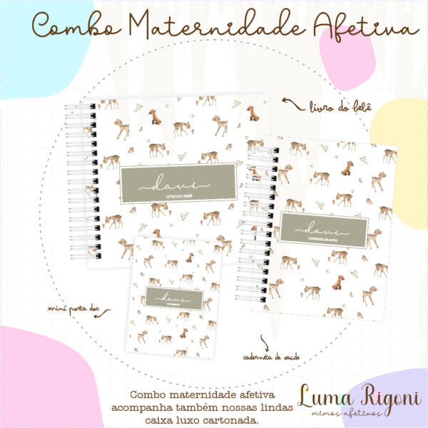 Combo Maternidade Afetiva - Floresta Fabulosa