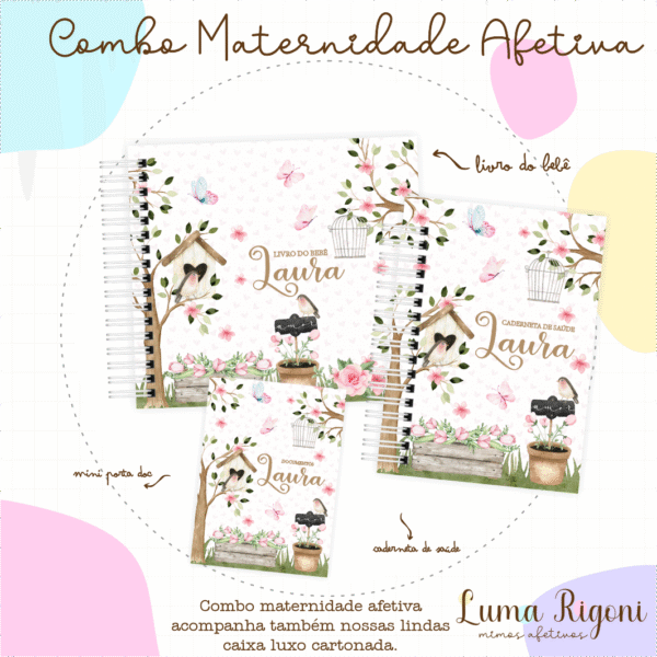 Combo Maternidade Afetiva - Jardim Delicado
